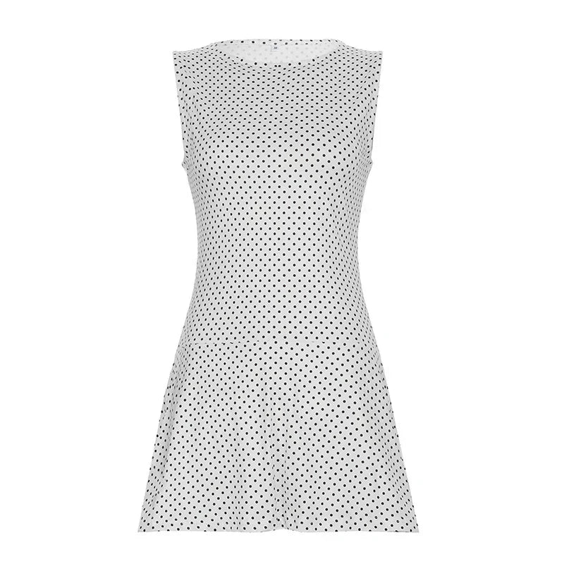 Mini Koora Dress with Polka Dots