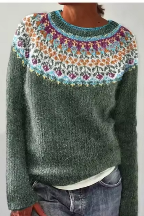 Silvana™ - Cozy Retro Sweater