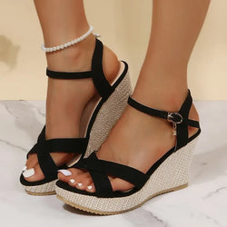 Saisha | Classic Wedge Sandals