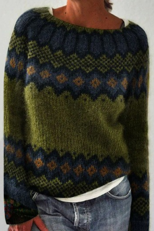 Anita™ - Comfortable Retro Sweater