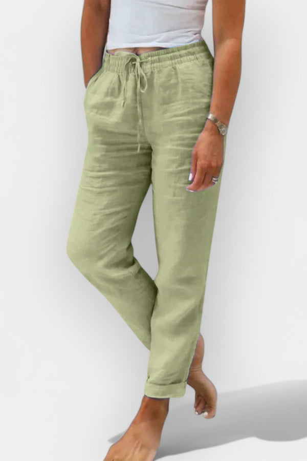 Updated Linen Pants for Summer