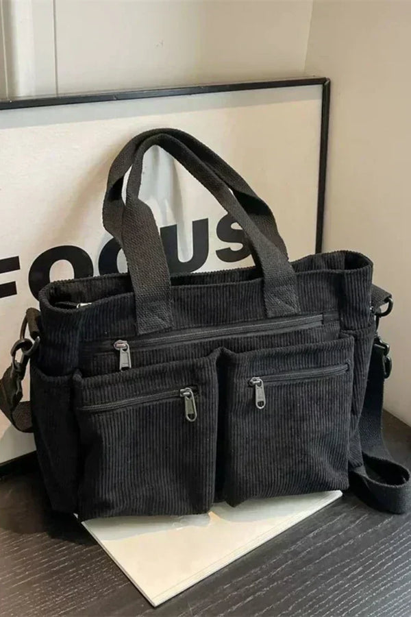 Lina™ - Drawstring Bag with Handmade Details