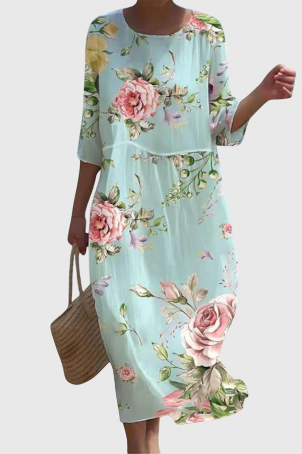 Hayley™ | Stylish Floral Maxi Dress