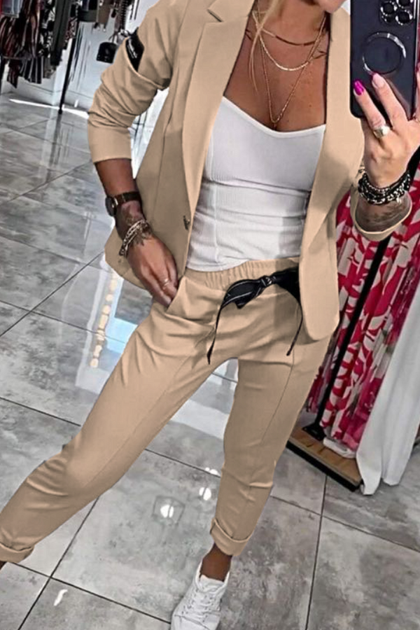 Malou | Stylish Blazer & Jogger Set