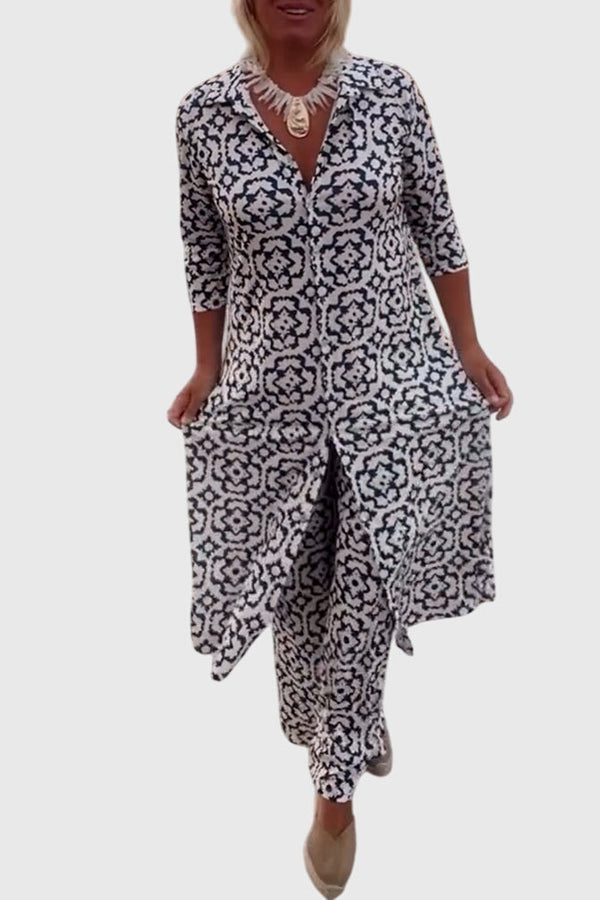 Gabriella™ | Elegant Vintage Two-Piece Set