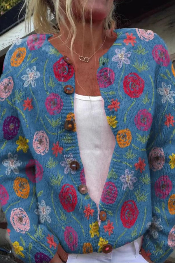 Anneli | Floral Cardigan