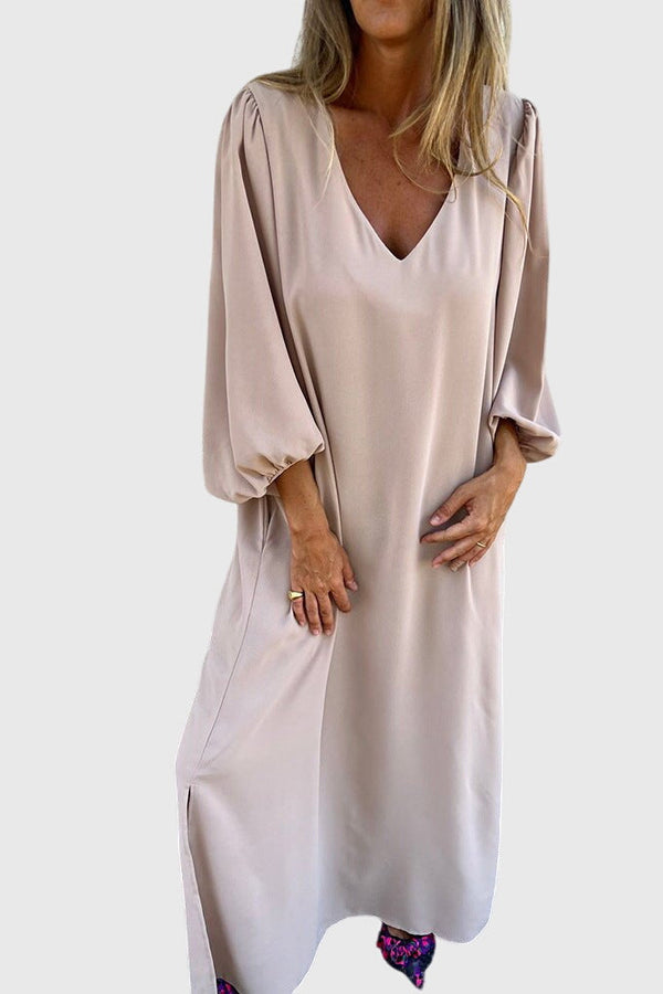 Carol™ - Long Boho Dress with Pockets