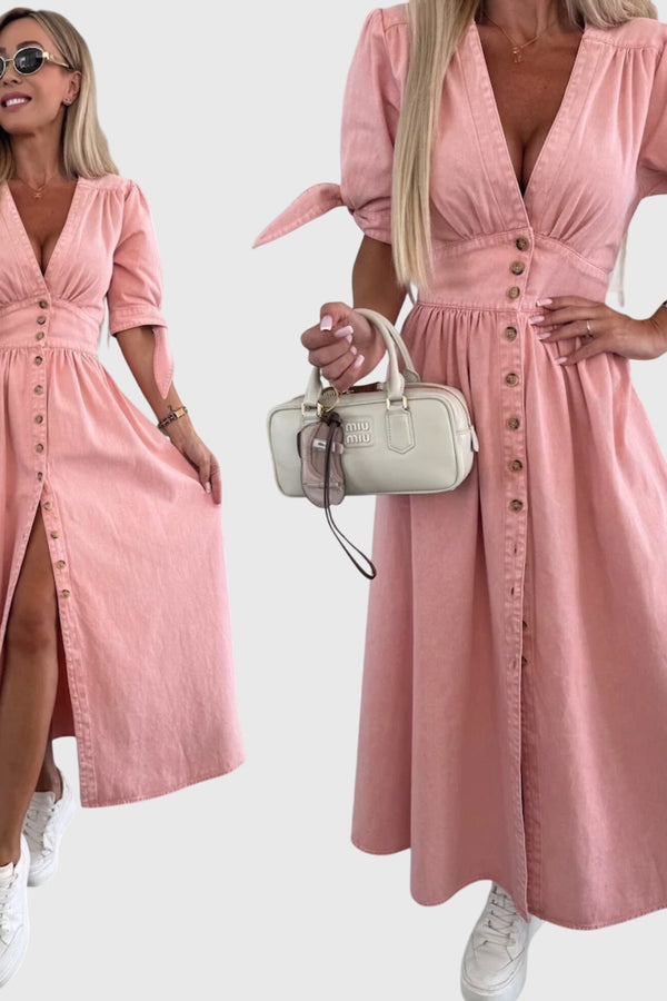 Sophia™ | Elegant Denim Dress