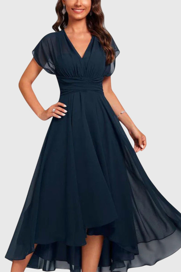 Christina™ | V-Neck A-Line Dress