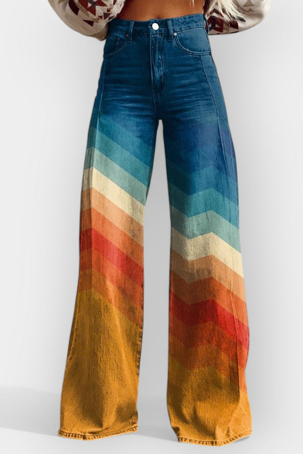 High-Waisted Flare Pants