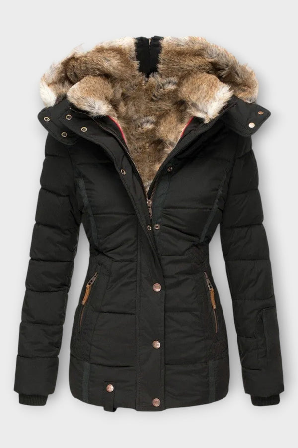 Emine - Cozy Faux Fur Lined Jacket