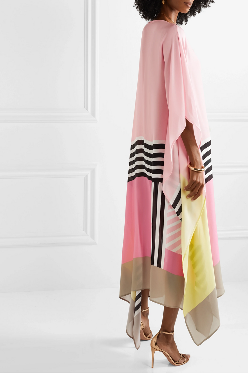 Rilinda | Elegant Kaftan With Geometric Print